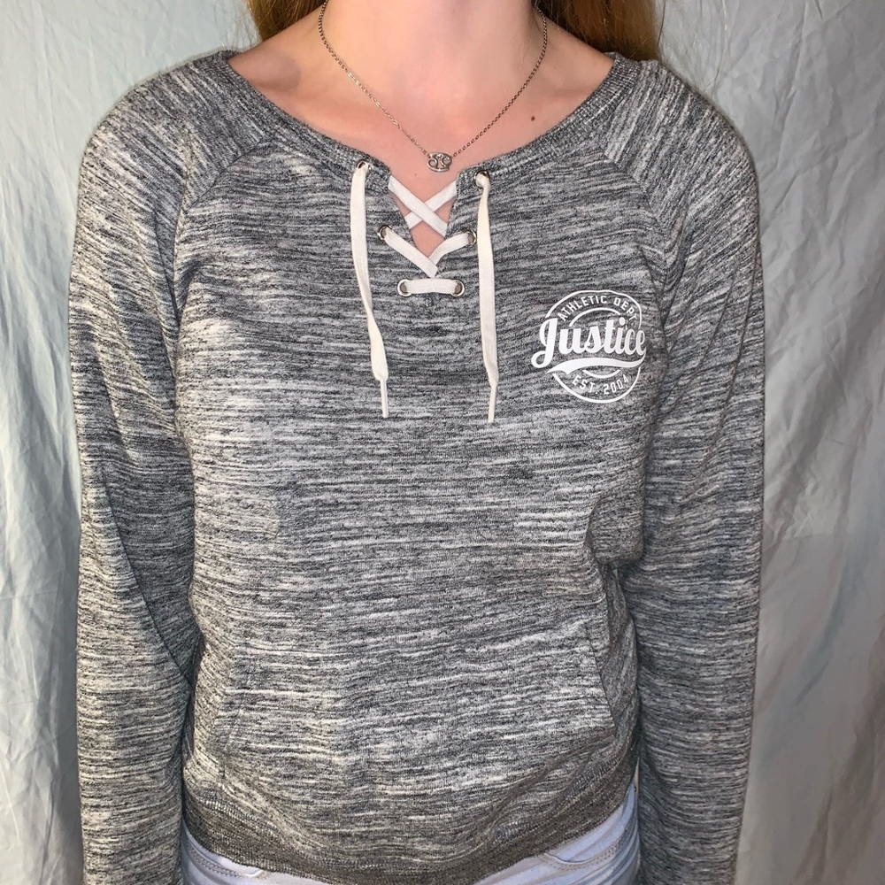 Grey Justice Sweatshirt